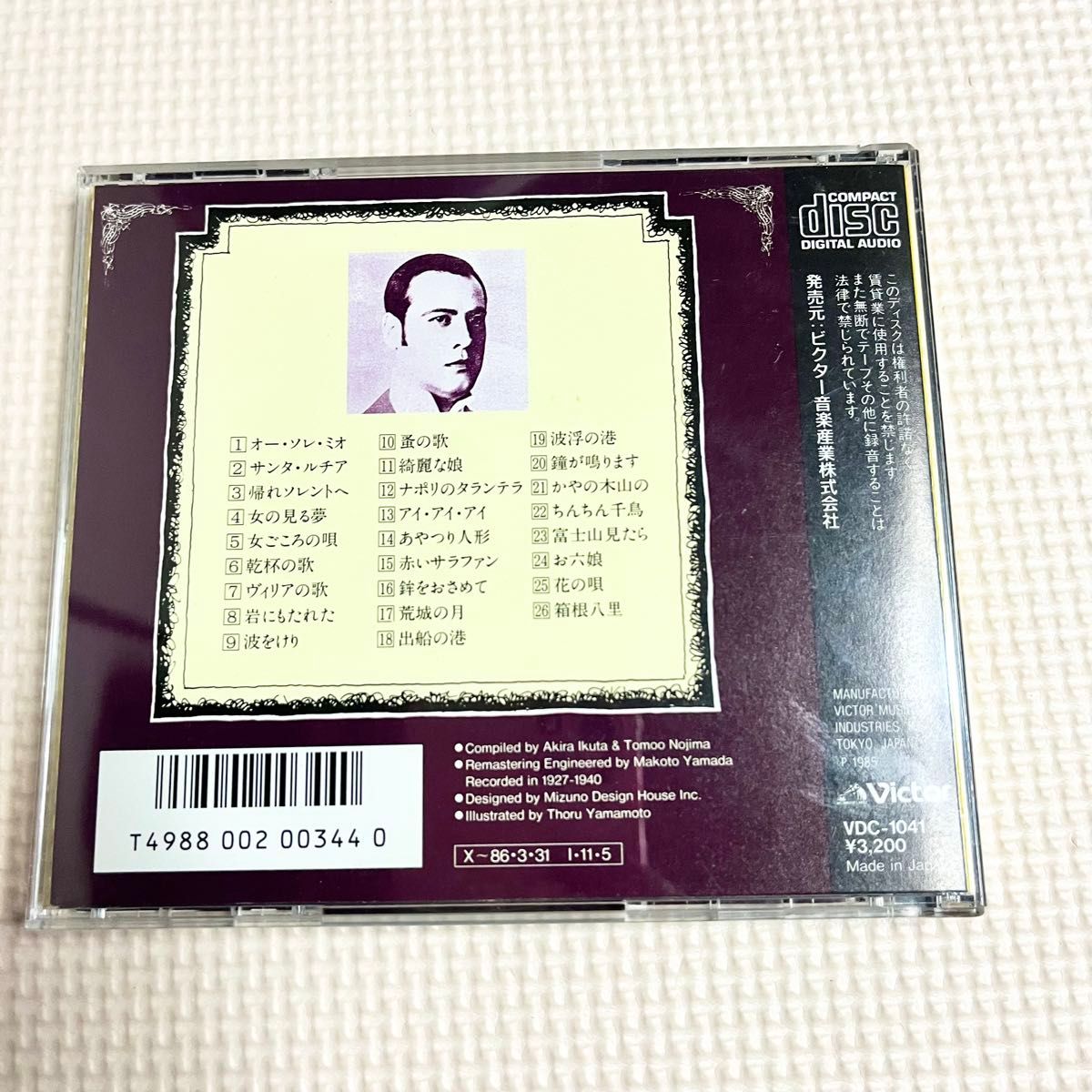 藤原義江 イン・デジタル 女ごころの歌  CD