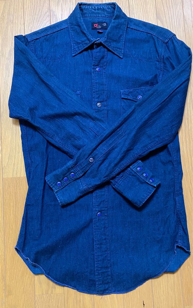 45RPM 長袖シャツ　サイズ2藍