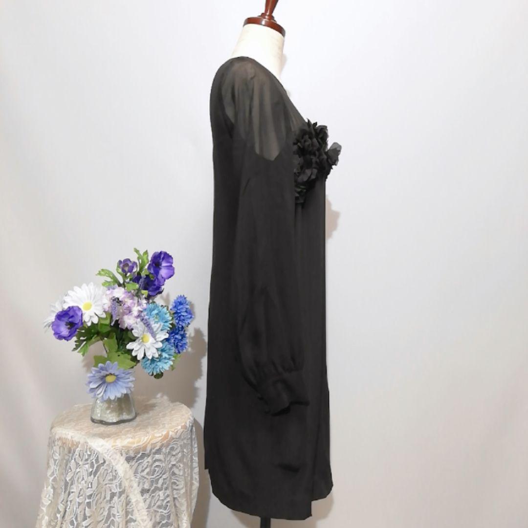 フラミューム　極上美品　ドレス　ワンピース　パーティー　Мサイズ　黒色_画像5