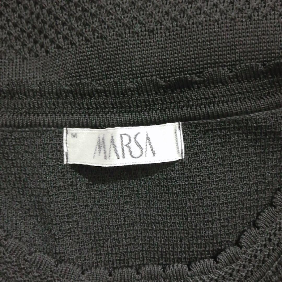 MARSA 極上美品　ドレス　ワンピース　パーティー　黒色　Мサイズ_画像8