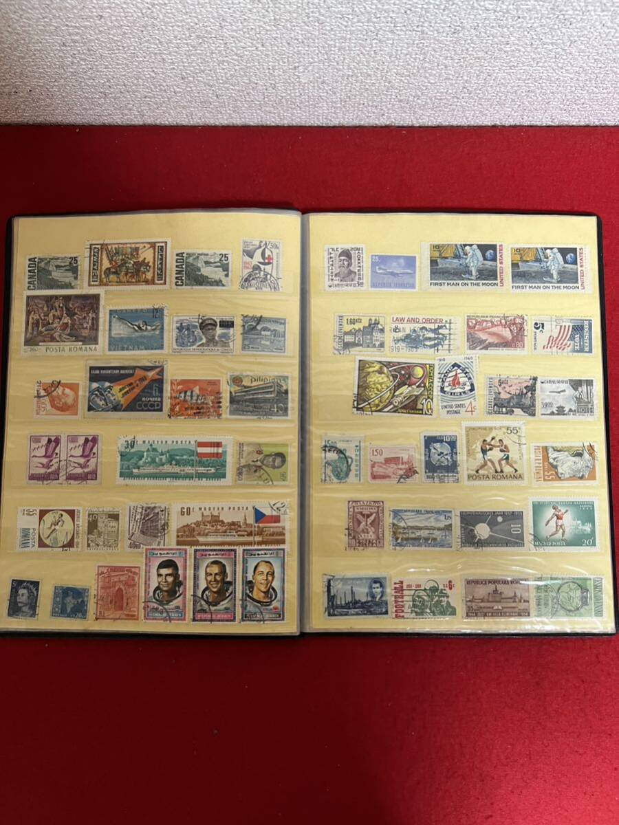 JP1122* stamp foreign stamp unused goods used . mixing booklet attaching *