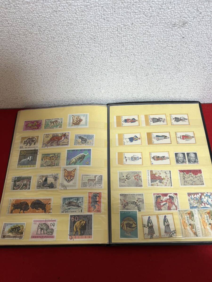 JP1122* stamp foreign stamp unused goods used . mixing booklet attaching *