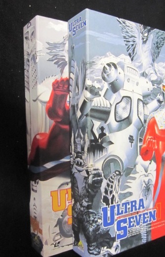 LD лазерный диск [ Ultra Seven memorial box 1&2 все 2BOX комплект ] с поясом оби Vintage 