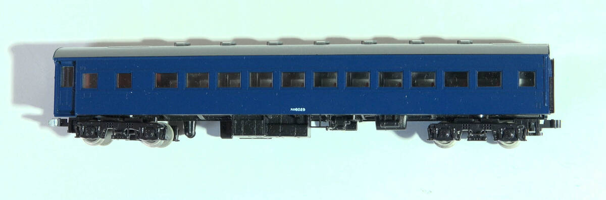 【G43R60】KATO「No.512　スロ60ブルー」ケースなし　国鉄60系旧型客車　中古Nゲージ　ジャンク_画像3