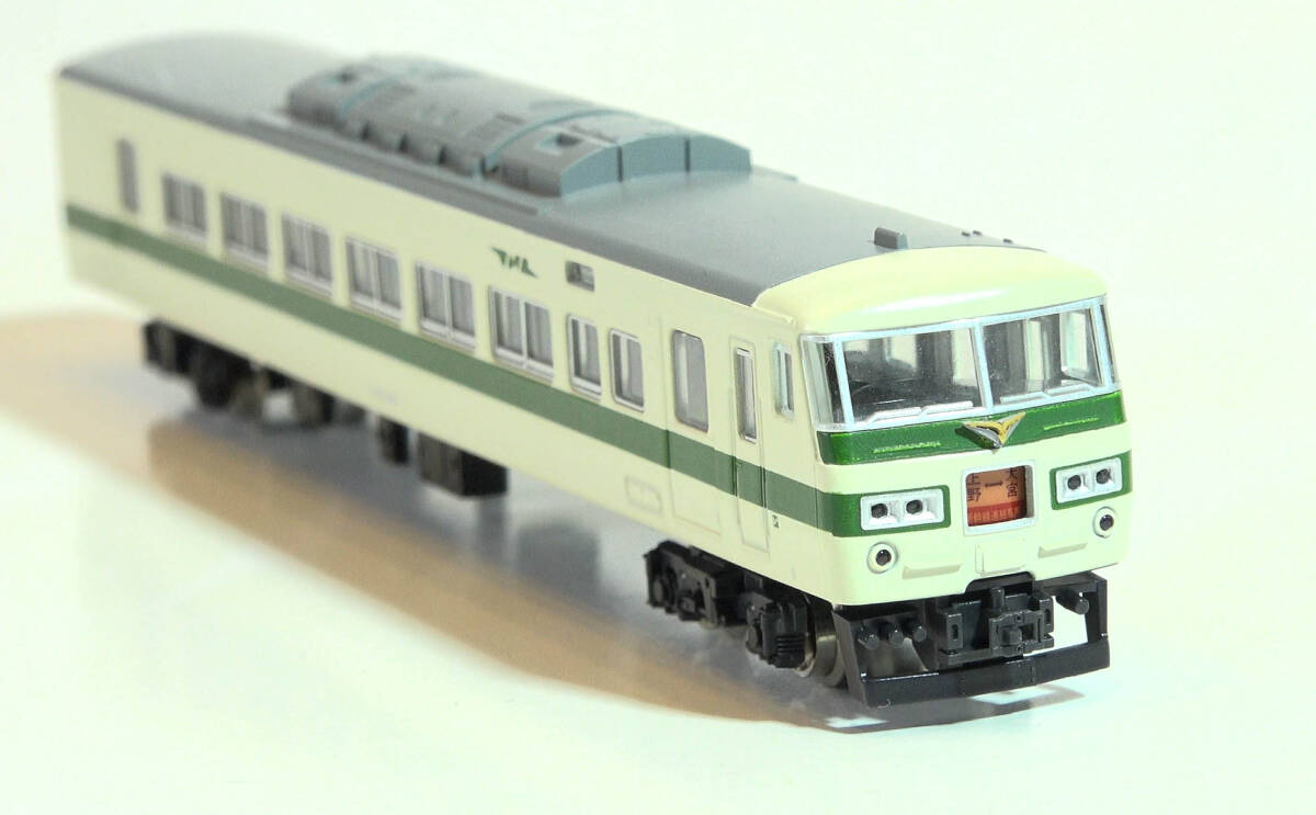 【G43345】KATO「クハ185‐200」ケースなし　185系特急形電車　新幹線りレー号　中古Nゲージ　ジャンク_画像6