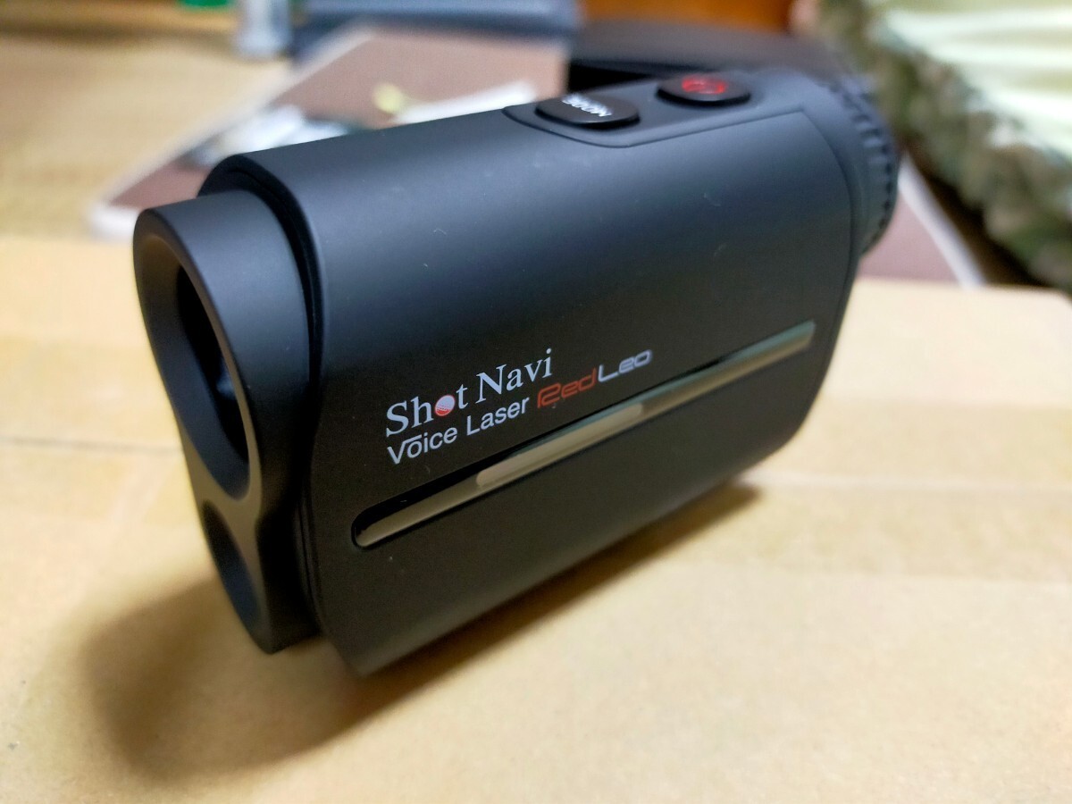 ShotNavi Voice Laser Red Leo レーザー距離計（ブラック）ショットナビ 新品の画像1
