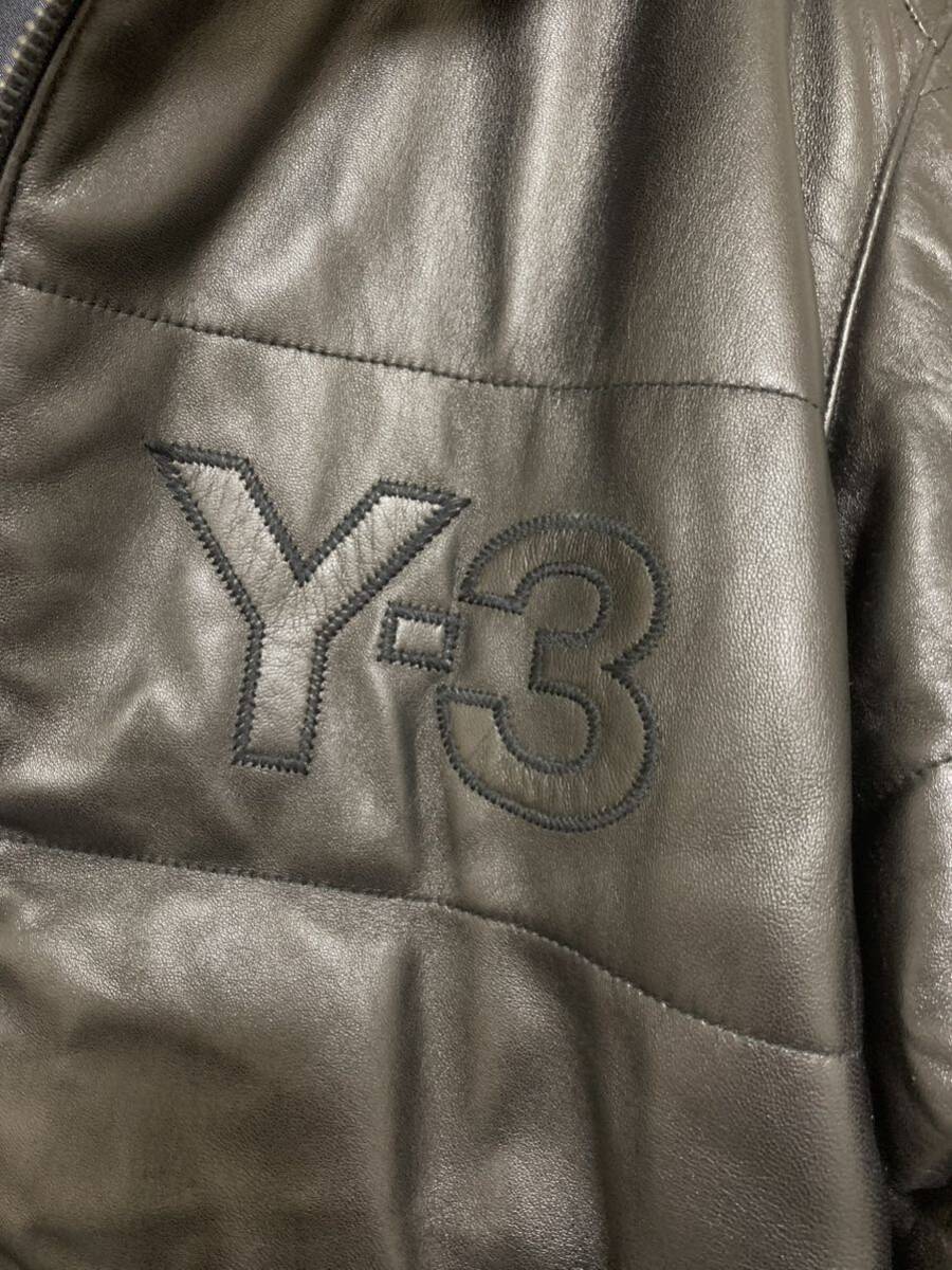 最高級 ラムレザージャケット ワイスリー y-3 ヨウジヤマモト アディダス_画像4