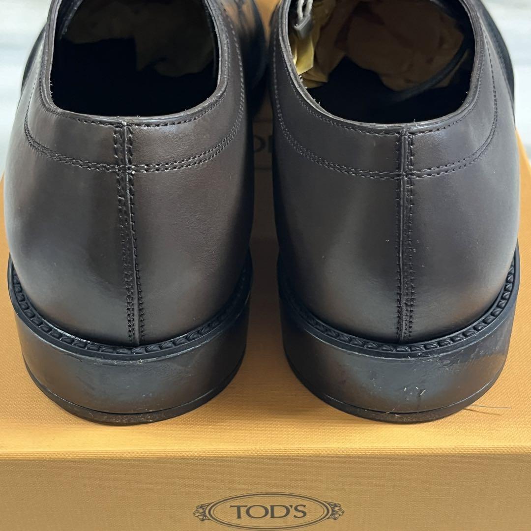 ★未使用★【TOD’Sトッズ】革靴ドレスシューズ　ブラウン9 1/2・28.5cm_画像4