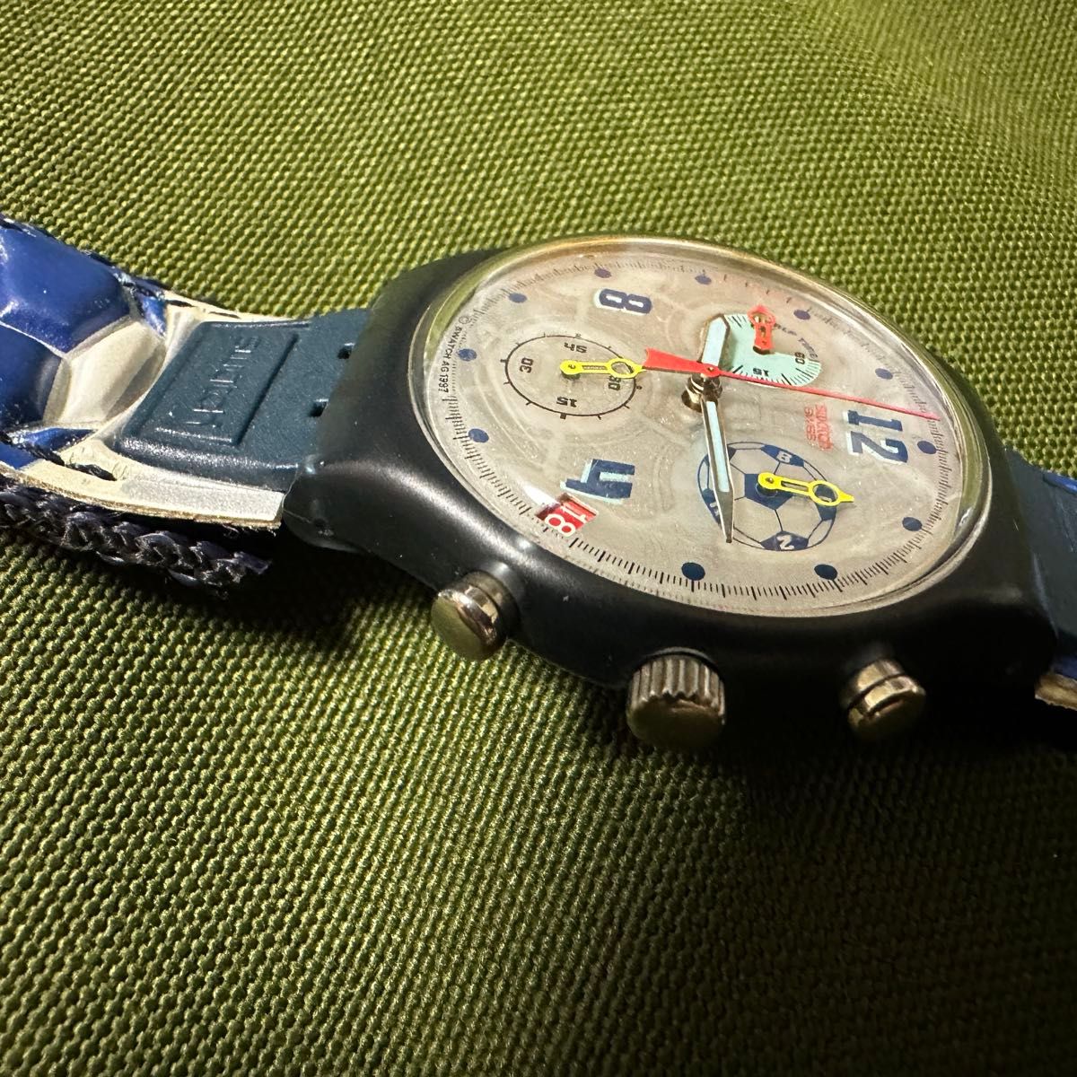 Swatch Chronograph W杯初出場記念モデル　1998フランス大会