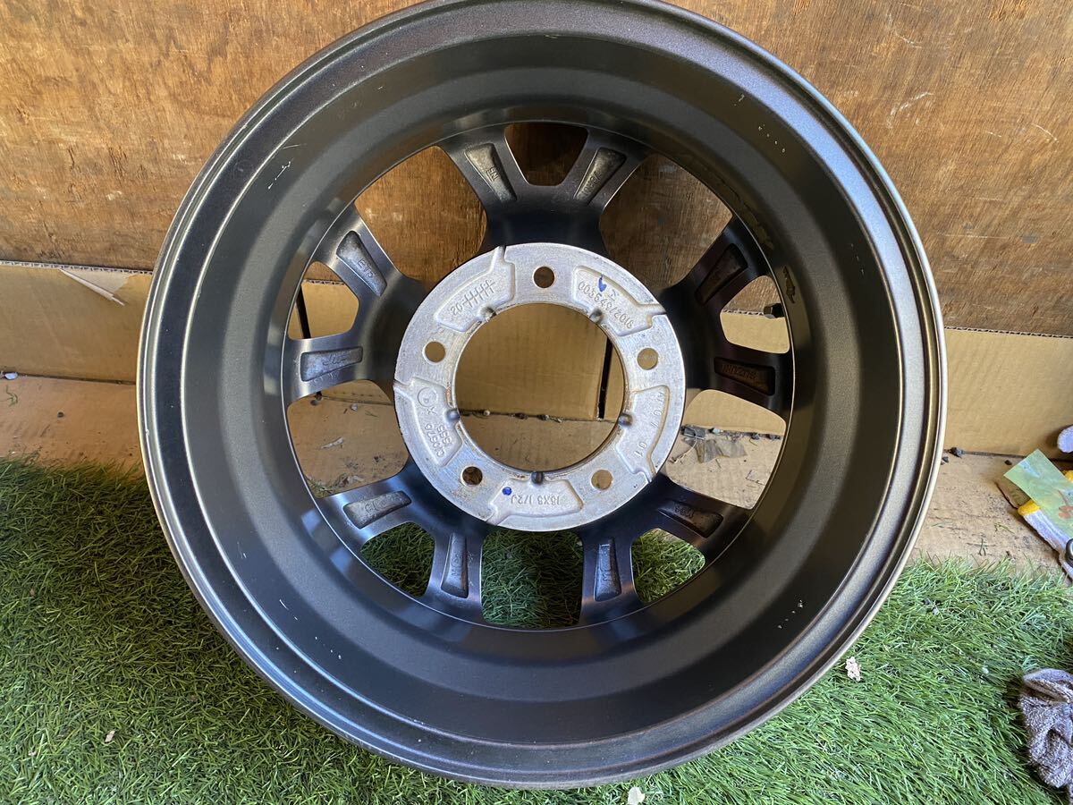 美品 ジムニー 純正ホイール 15x5.5J/PCD139.7/5H/ET+5/ハブ径約108mm 4本セットの画像6