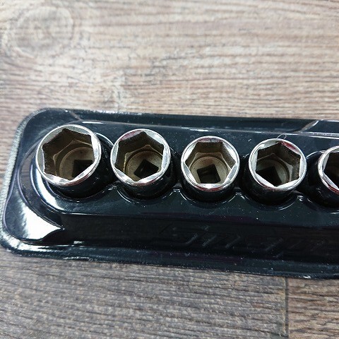 【中古現状品】Snap-on　スナップオン　1/4ショートソケット　12個　PAKTY263　5mm～15mm_画像3