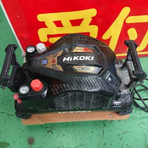 【中古現状品】HiKOKI　ハイコーキ　EC1445H3　高圧エアコンプレッサ_画像1