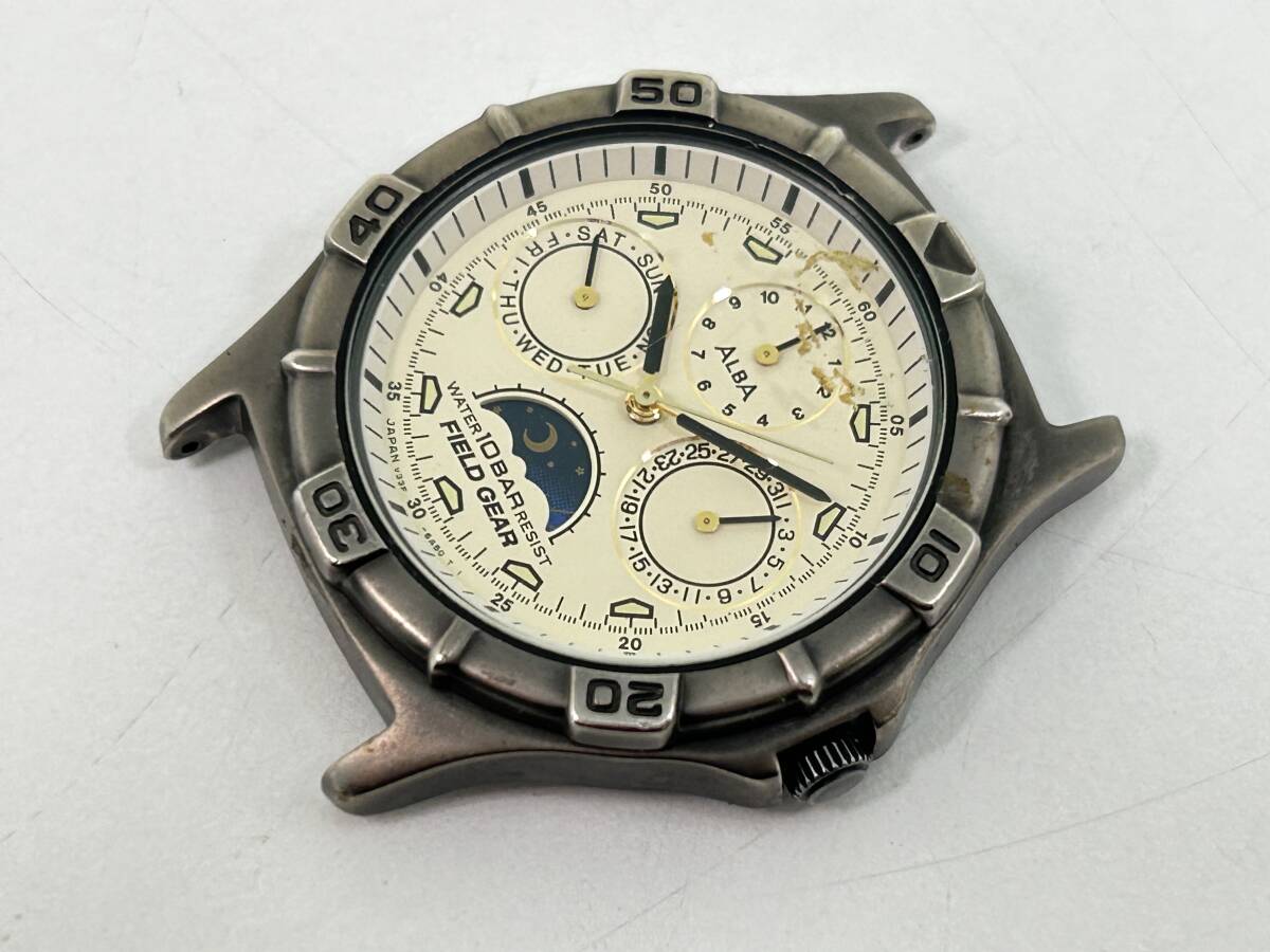 S0603-537 1600【1円スタート】 腕時計　セイコー　SEIKO　アルバ　ALBA　V33F-6A80　FIELD GEAR　クォーツ　メンズ_画像2