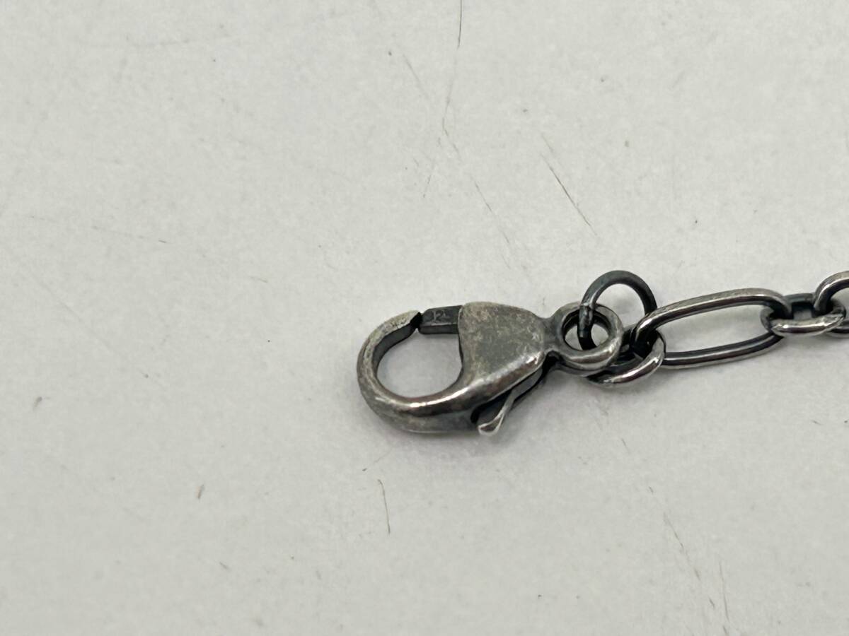 H0603-18 1566【1円スタート】 ジョージジェンセン Georg Jensen ムーンストーンネックレス 644 925S刻印 アクセサリーの画像7