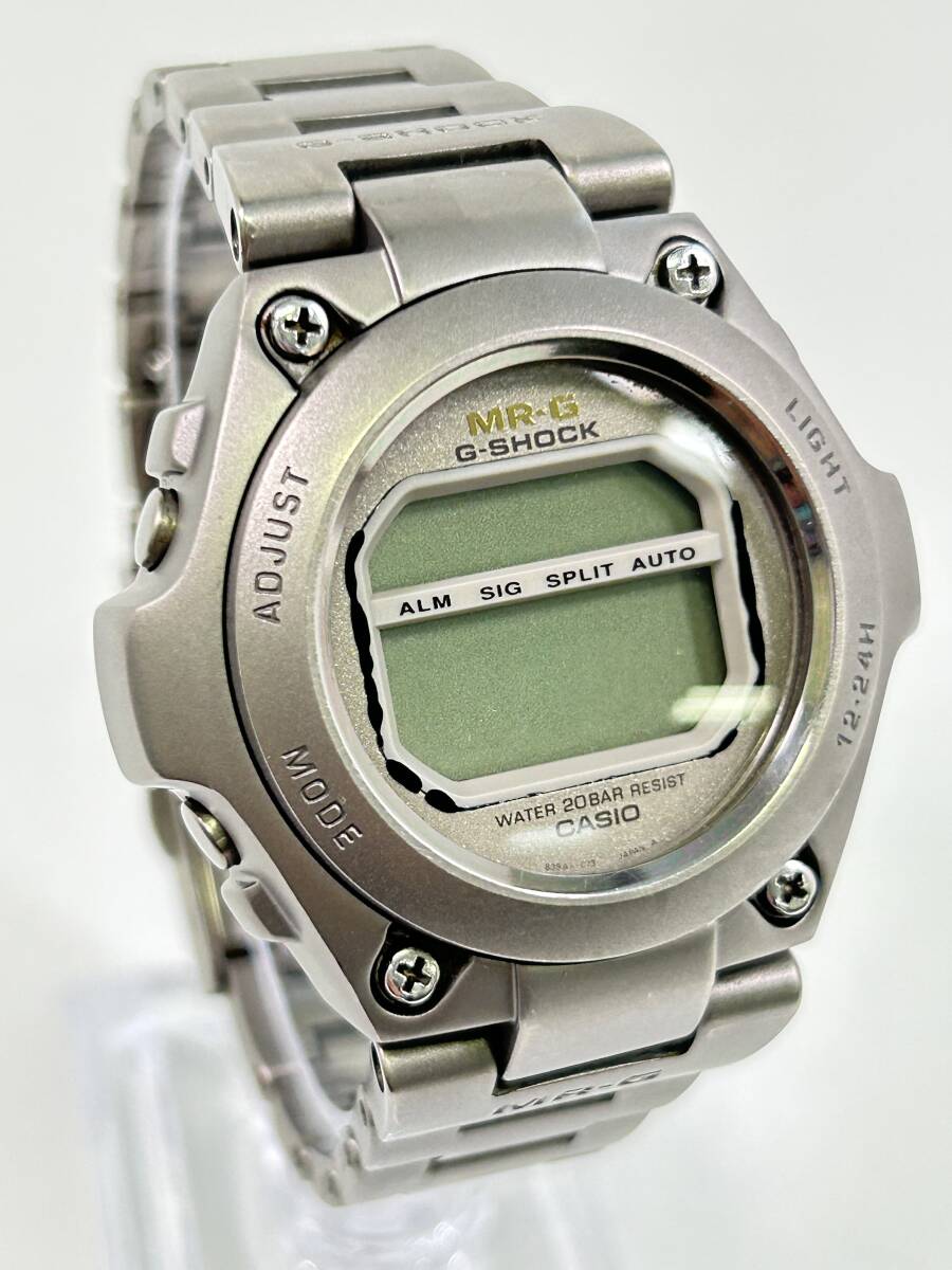 S0602-519 1495【1円スタート】 腕時計　カシオ　CASIO　ジーショック　G-SHOCK　MR-G　MRG-100T　デジタル　クォーツ　メンズ_画像5