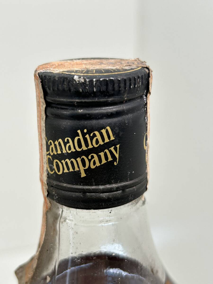W0603-60 1643[1 jpy start ] whisky 2 pcs set Johnny War car Johnnie Walker black / Canadian Company not yet . plug old sake 