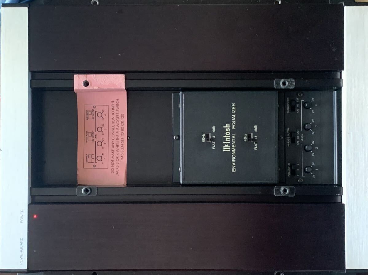 マッキントッシュ McIntosh MC420 50w×4chパワーアンプ 動作確認済みの画像9