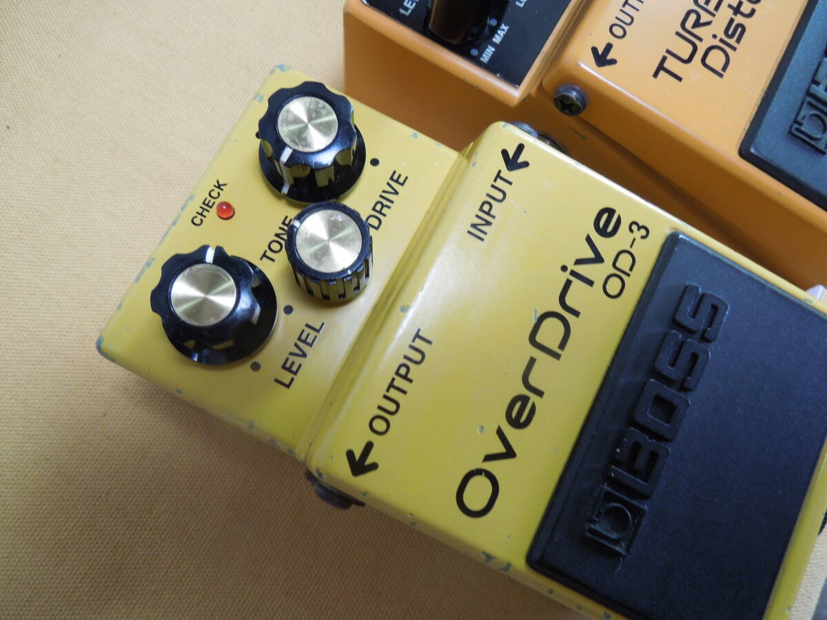 BOSS３点／ DS-2 TURBO Distortion/ metal zone MT-2/ OD-3 OverDrive／ 音出し動作確認の画像2