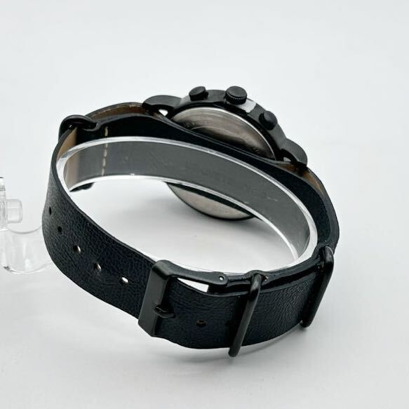6-34 не использовался TIMEX Timex TW2P62200 we kenda- хронограф 40 чёрная кожа ремень мужской часы наручные часы ③