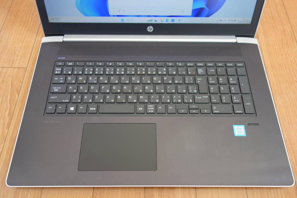 期間限定 17日迄! 928) HP ProBook 470 G5 17.3インチ Core i5 8250GHz/RAM8GB/SSD256GB+HDD500GB_画像2