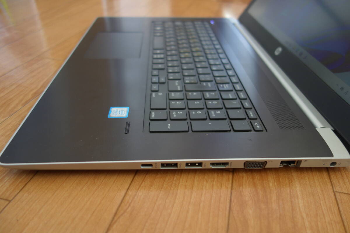 期間限定 31日迄! 931) HP ProBook 470 G5 17.3インチ Core i5 8250GHz/RAM8GB/SSD256GB+HDD500GB