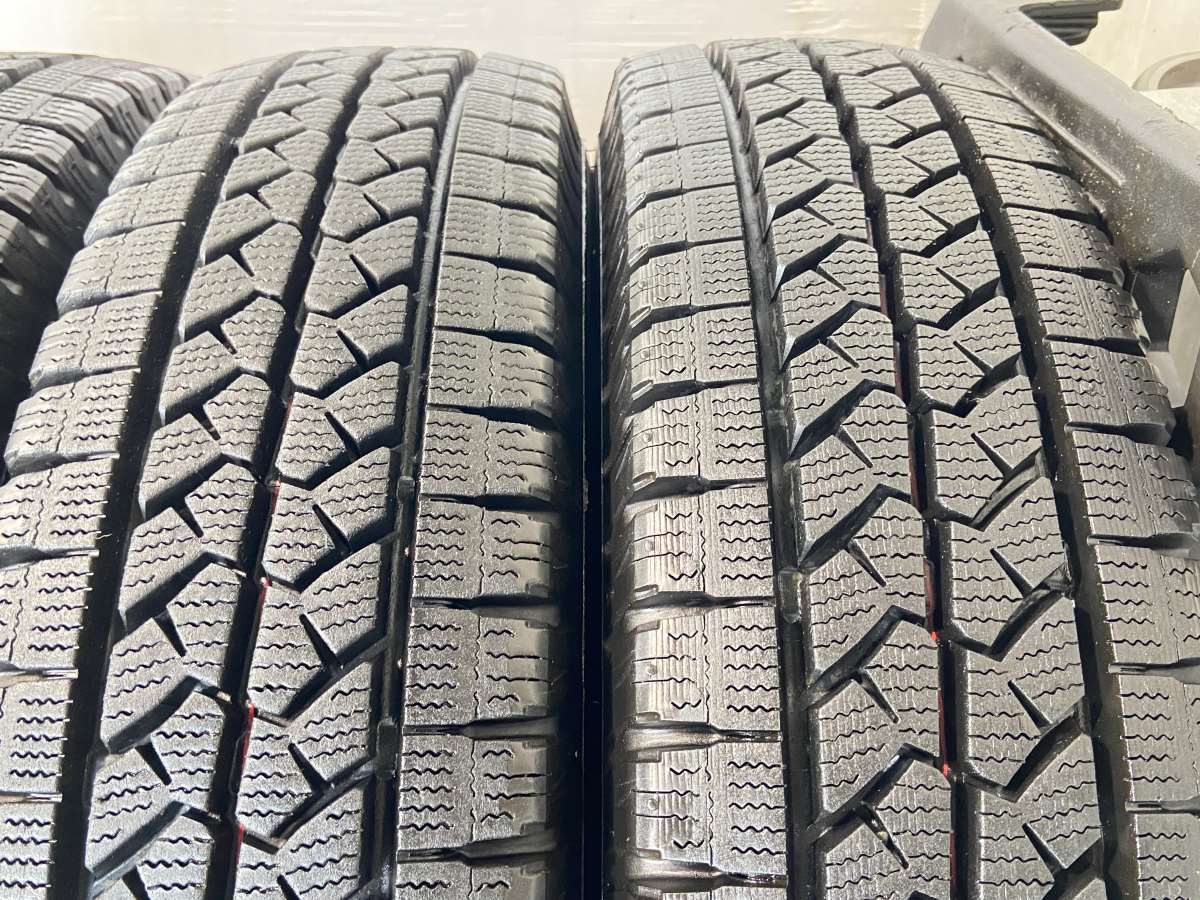 中古タイヤ スタッドレスタイヤ 4本セット 155/80R14 88/86LT ブリヂストン ブリザック VL1_画像3