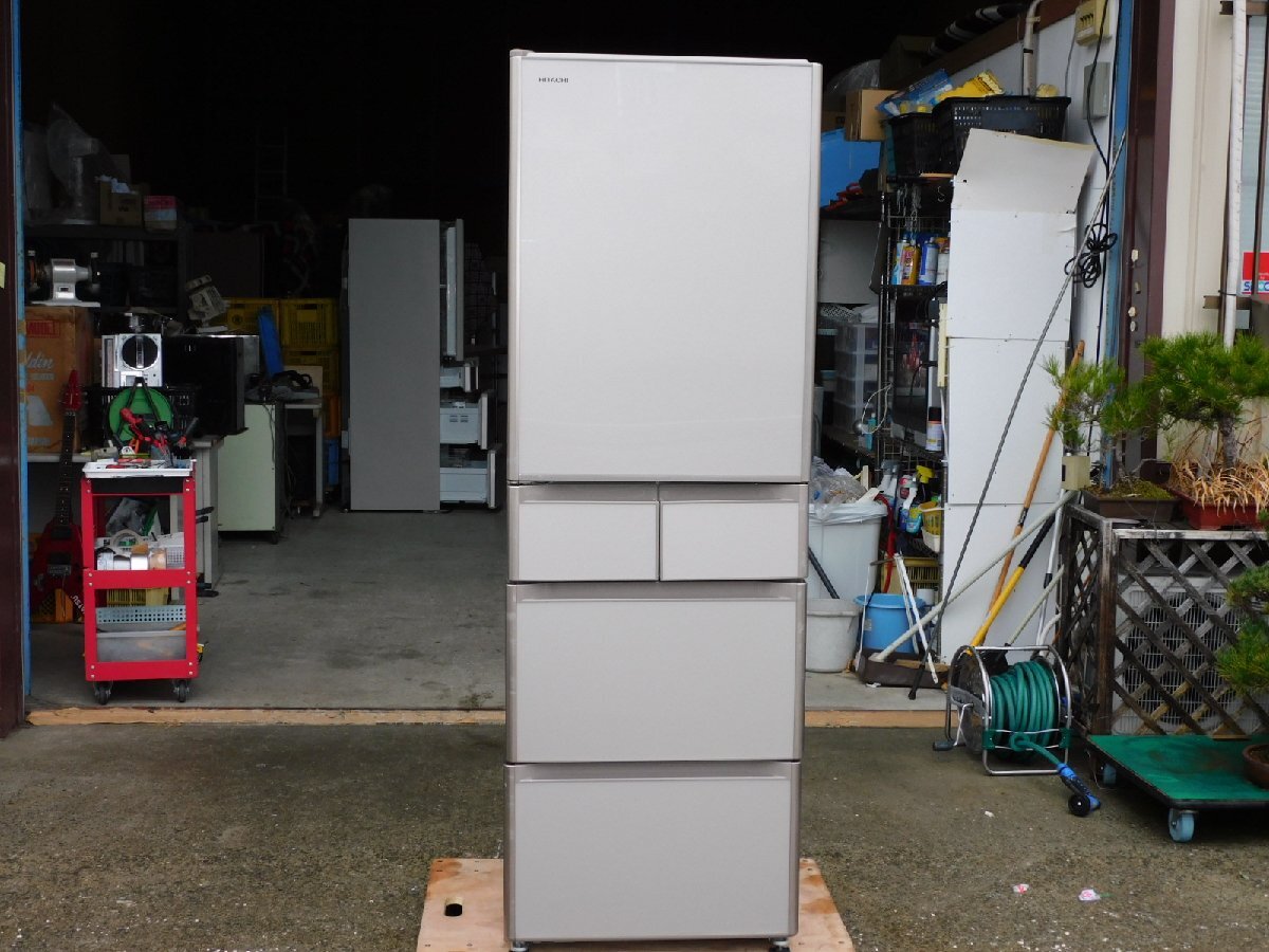 左開き/正常動作品】日立 5ドア冷蔵庫 R-S4000HL 400L ガラス 左開き/正常動作品】日立 5ドア冷蔵庫 R-S4000HL 400L ガラス