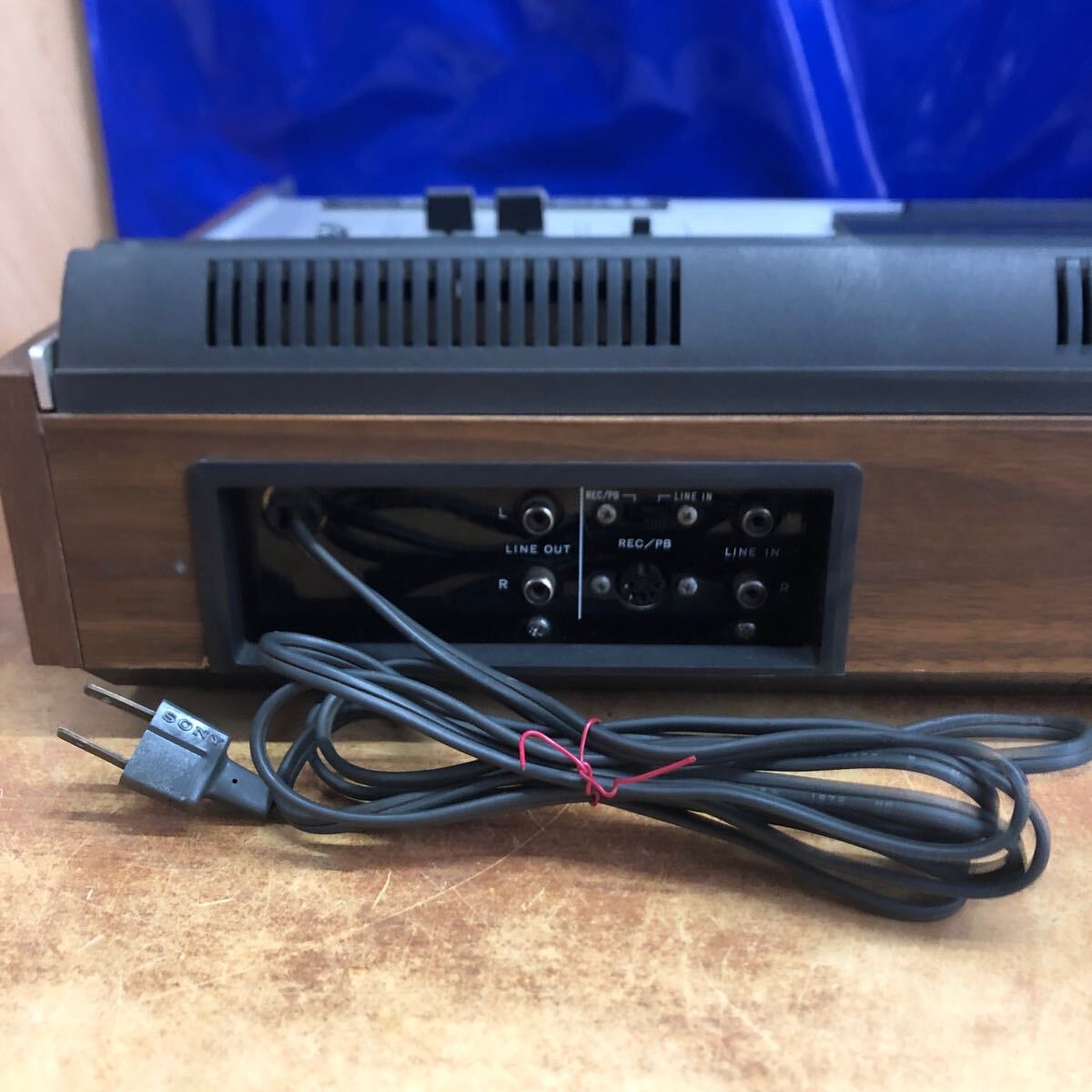 SONY STEREO CASSETTE-CORDER TC-2200A 昭和レトロ の画像8