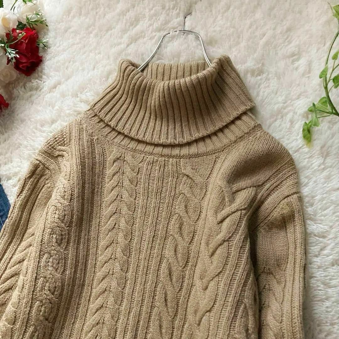 美品 マックスマーラ ウィークエンド ケーブル編み ウールニットセーター レディース ベージュ S MaxMara WEEKEND 美品 マックスマーラ ウィークエンド ケーブル編み ウールニットセーター レディース ベージュ S MaxMara WEEKEND