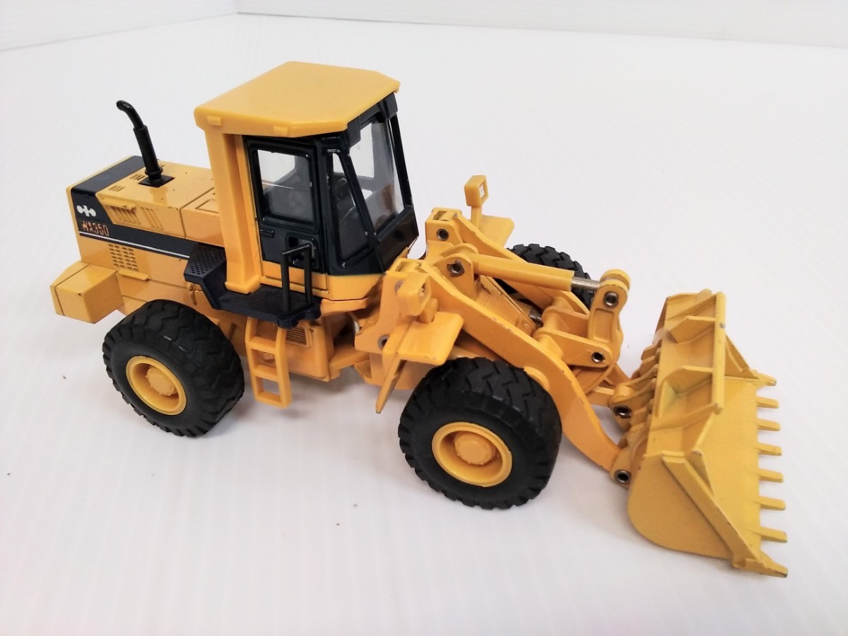 シンセイ　SHINSEI　ミニカー5点まとめて　KOMATSU　パワーショベル　ブルドーザー　ショベルカー等　建設車両　コマツ　当時物　現状品_画像4