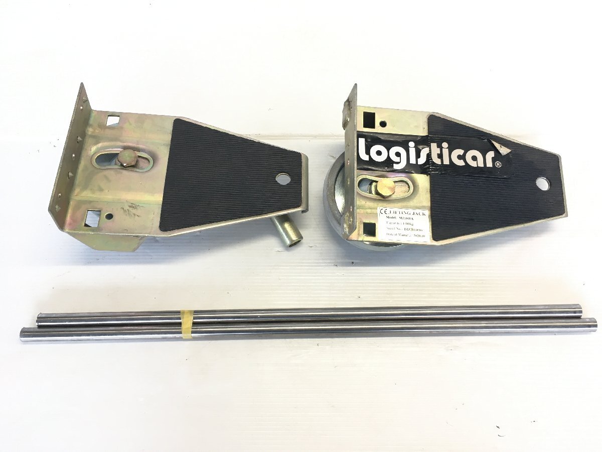 LOGISTICAR MJ1000A 重量物移動 リフティングローラー リフティングジャッキ 爪ジャッキ 1t 1000㎏ 爪付ジャッキ リフター 車輪付き_画像1