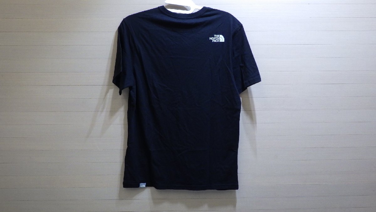 E653-666133 TNF メンズ SS RUST 2 ノースフェイス Tシャツ ブラック US/S JP/M 綿 100％_画像2