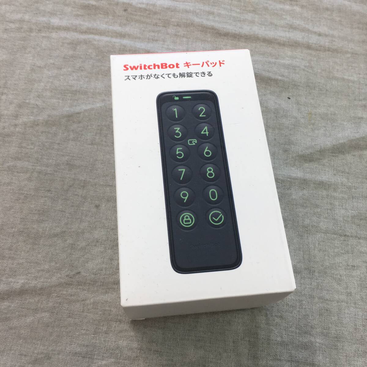 未開封 SwitchBot キーパッド 暗証番号 スマートロック スマートホーム－スイッチボット オートロック ドアロック カギ 防犯 W2500010の画像1