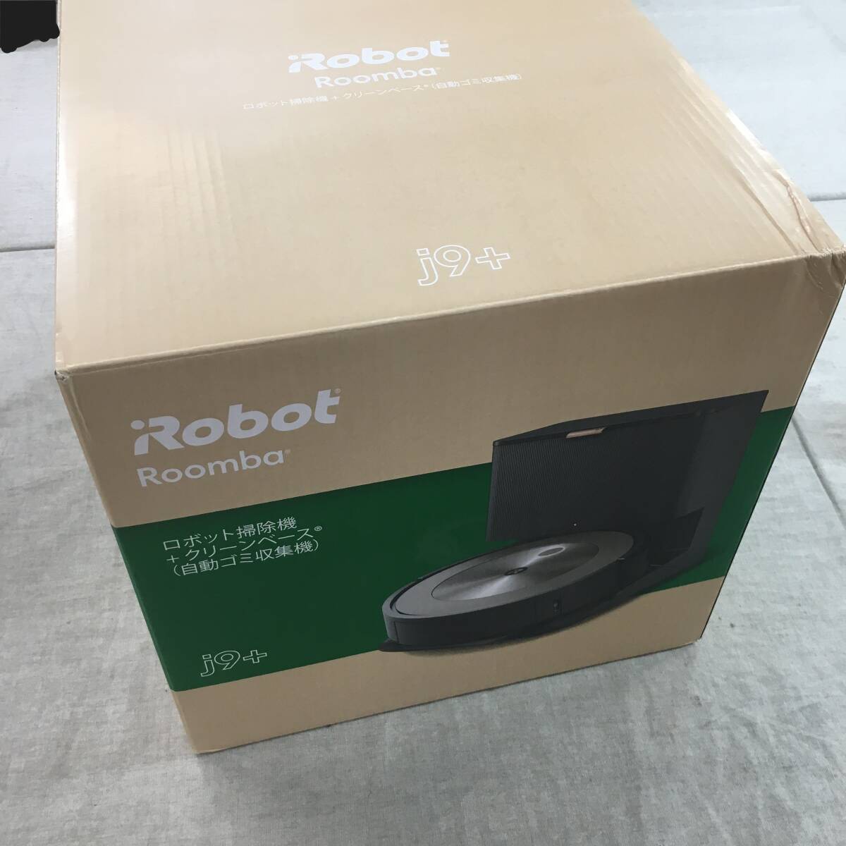 未使用 ルンバ j9+ ロボット掃除機 アイロボット(iRobot) 障害物を回避 物体認識 自動ゴミ収集 wifi対応 マッピング j955860の画像1