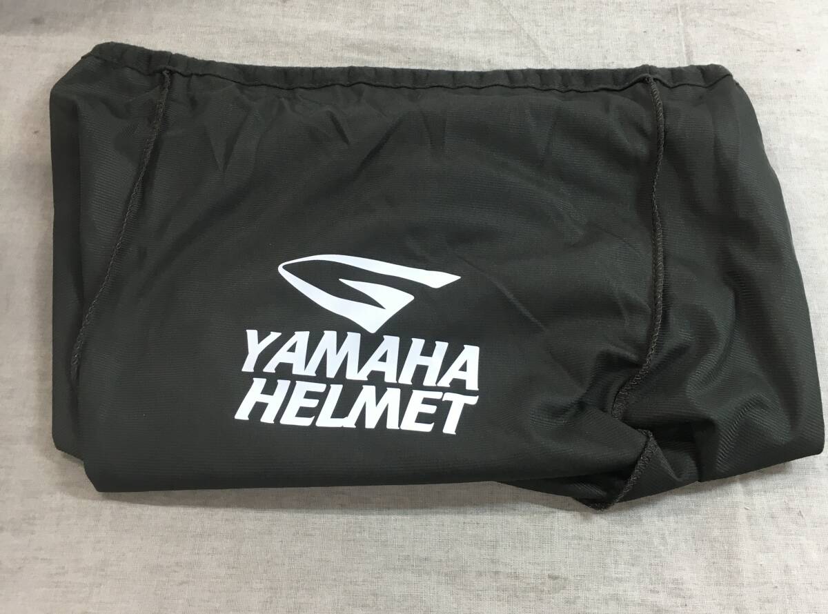 現状品 ヤマハ(Yamaha)バイクヘルメット フルフェイス YF-9 ZENITH サンバイザーモデル パールホワイト Sサイズ(55-56cm) 90791-1783W_画像10