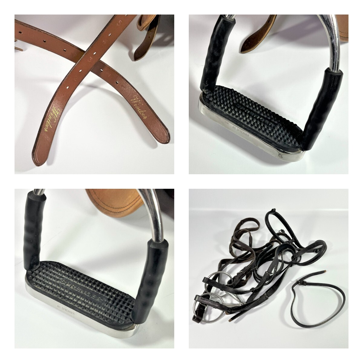 HARRISON BROWN ハリソンブラウン FLECK製ムチ 16 1/2 M 16 5 HARRISON BROWN ハリソンブラウン FLECK製ムチ 16 1/2 M 16 5