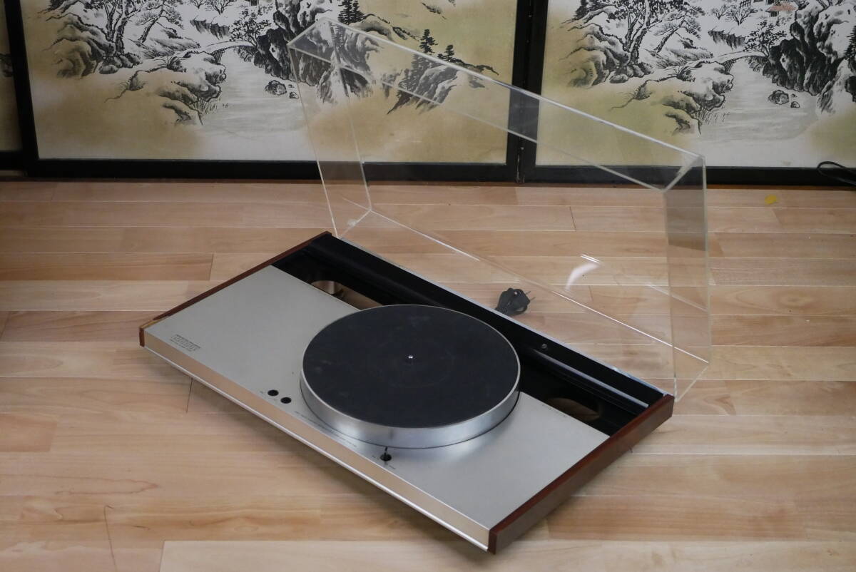 LUXMAN　ラックスマン　PD-444　ターンテーブル　レコードプレーヤー　動作せずジャンクです！　_画像4