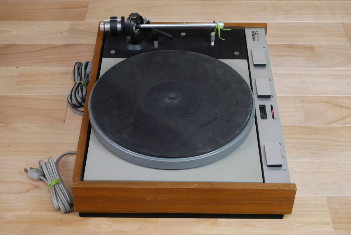 THORENS トーレンス TD-125MKⅡ ターンテーブル レコードプレーヤー ジャンクです。 ベルトドライブ の画像6