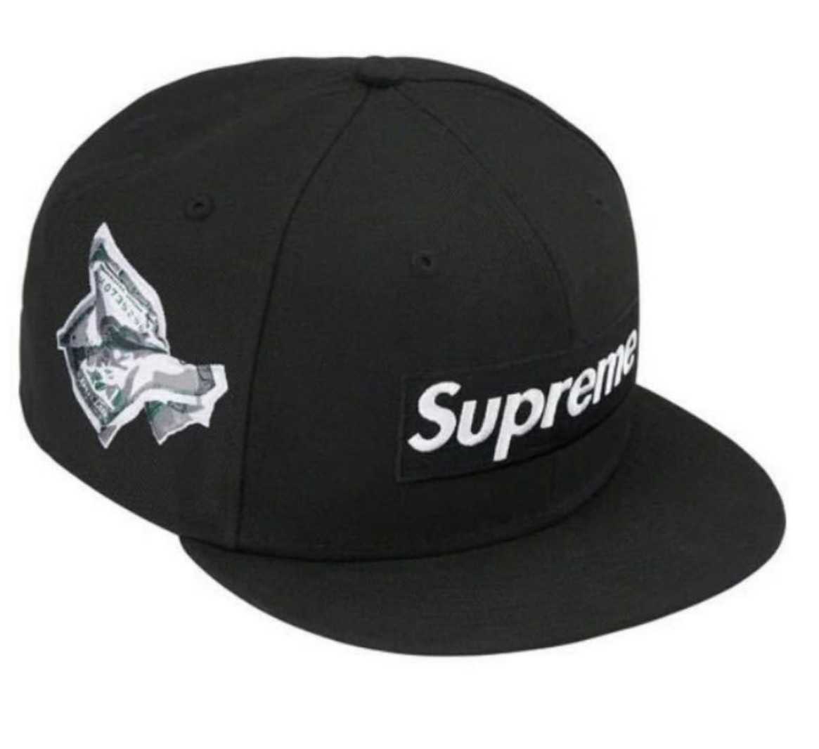  новый товар чёрный 7 3/8 Money Box Logo New Era box Logo New Era колпак Black world famous внутренний стандартный товар не использовался 