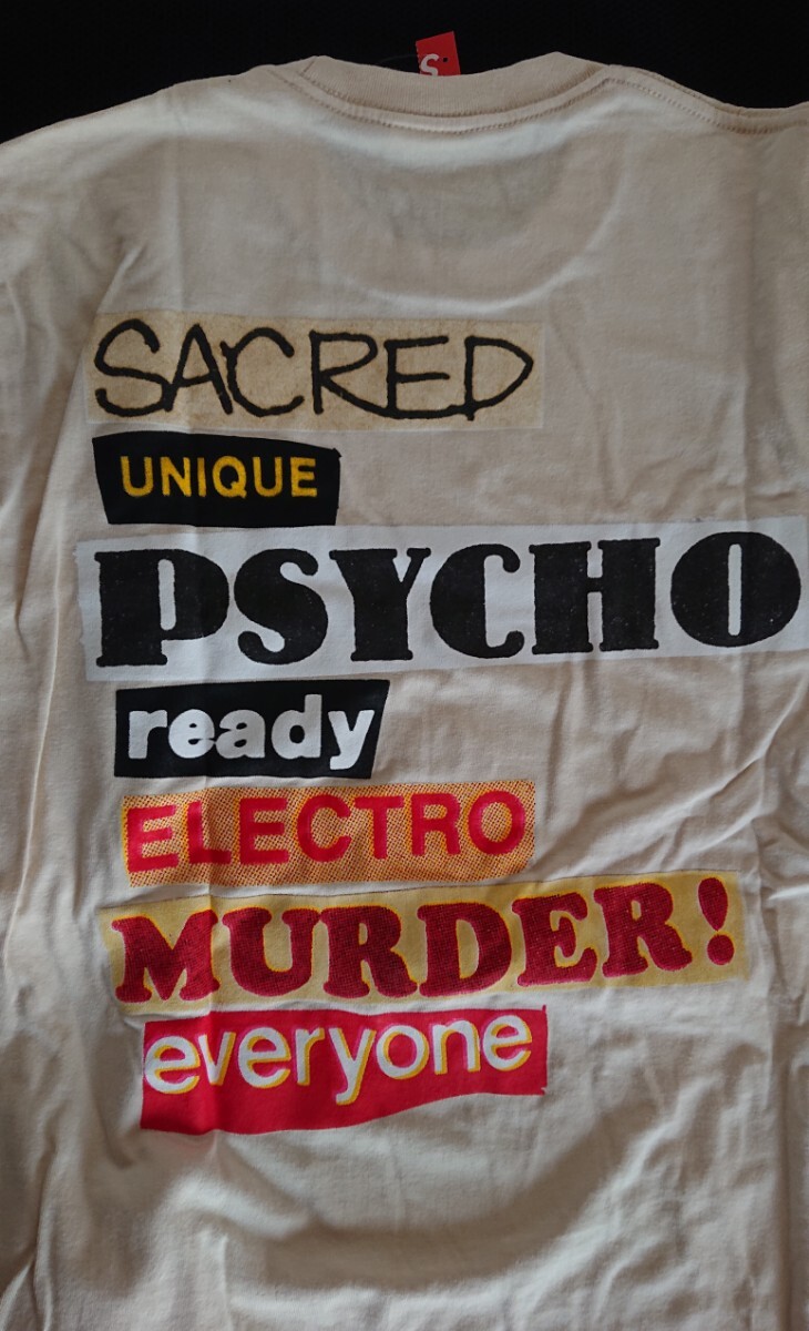 新品 Mサイズ Sacred Unique L/S Tee 20SS Supreme Box Logo ロンT ロングスリーブ Natural Medium _バック 