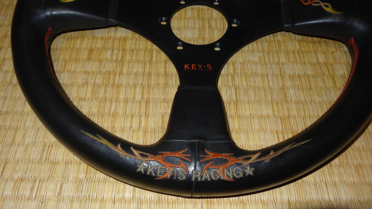 希少■ATC ★KEY'S RACING Fossa Magna 35パイ　美品　ホーンボタン付_画像5