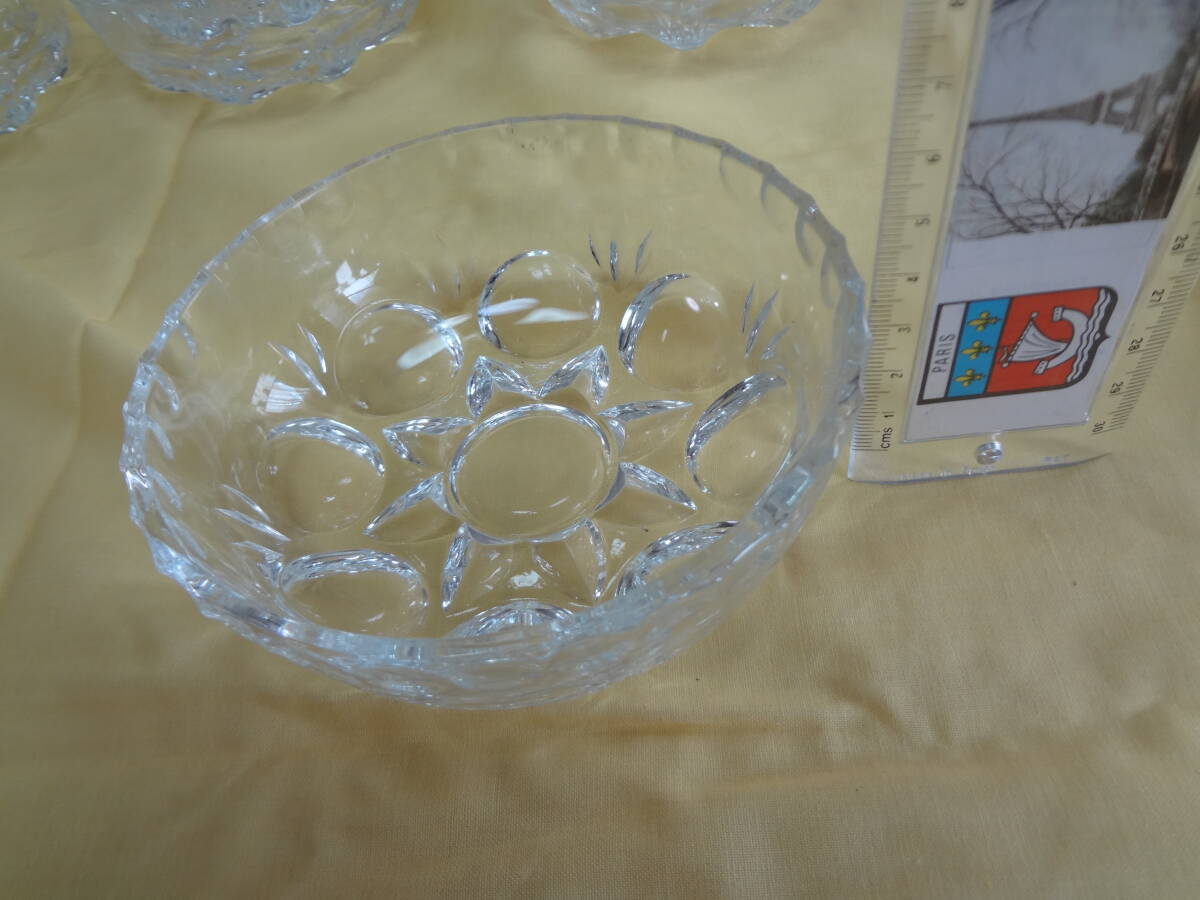 ●ガラス鉢 Φ11.5cm、高さ4cm●6個セット●小鉢●ガラス食器 器●サラダボオルの画像3