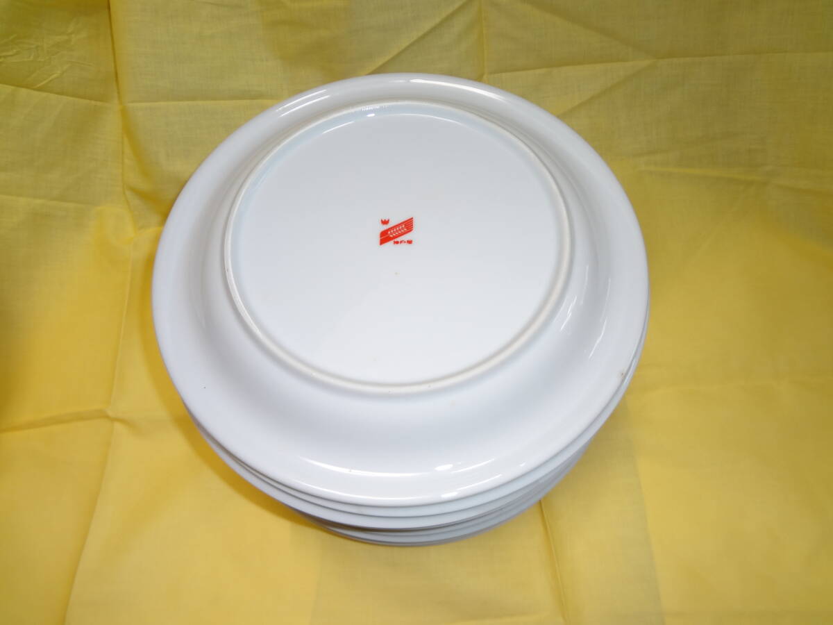 ●神戸屋マーク入り●皿１１枚セット●径約23ｃｍ●_画像3