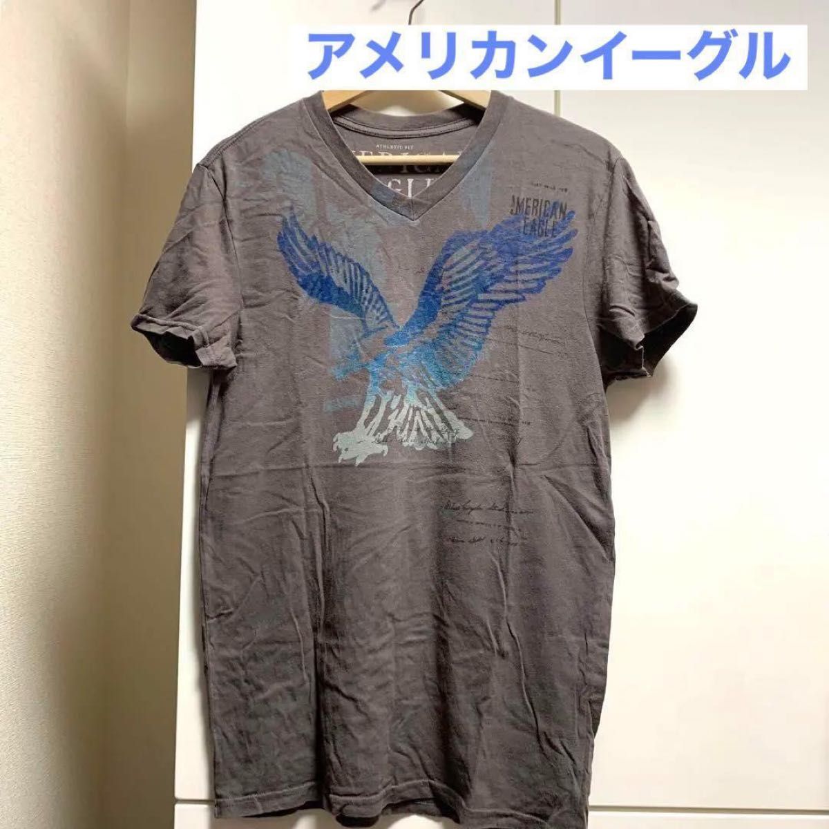 アメリカンイーグル 半袖 Tシャツ XS メンズ American eagle 半袖Tシャツ 古着 XS