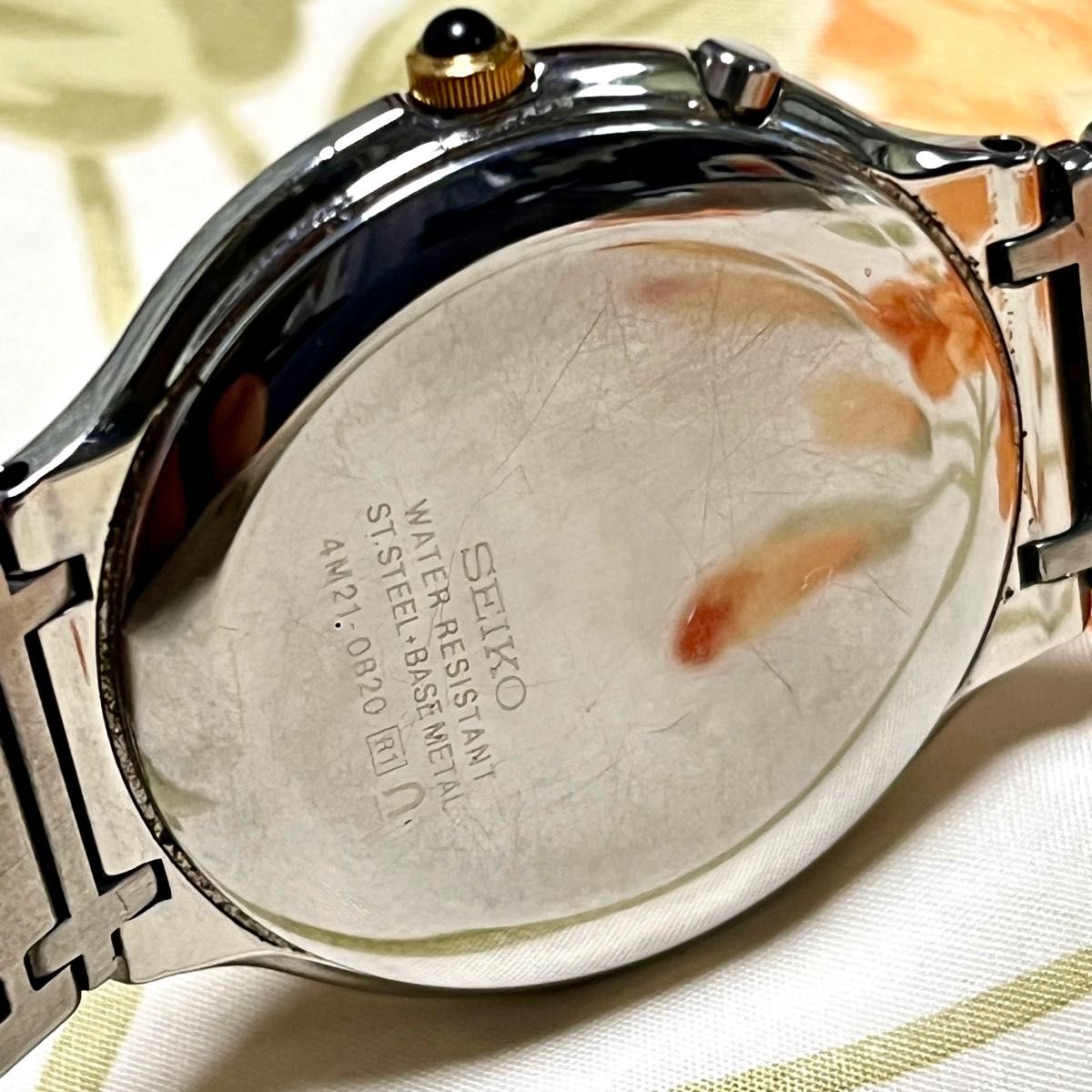 ☆シックで品のあるSEIKO 高級腕時計 DOLCE AGS メンズ☆稼働品