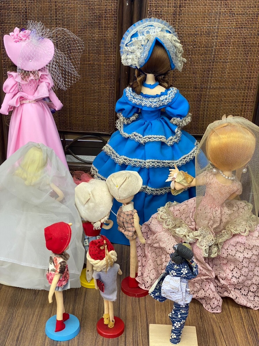 【昭和レトロ】ポーズ人形 ポーズドール 色々まとめて大量セット 玩具 ウェディングドレス 訳あり価格 在庫処分 倉庫整理品 の画像10