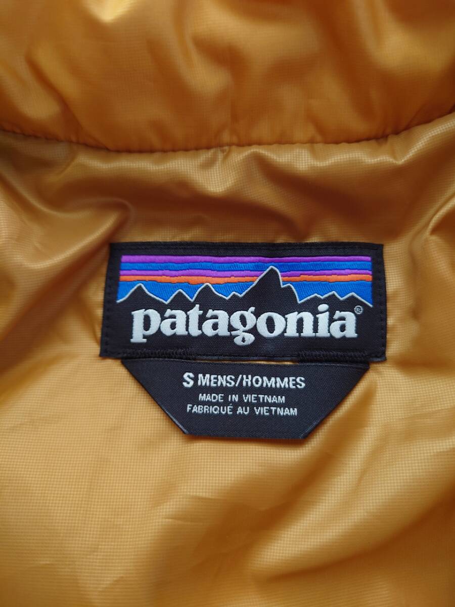 patagonia(パタゴニア）／ナノパフジャケット・メンズSサイズ・Buckwheat gold（BKWG）_画像7