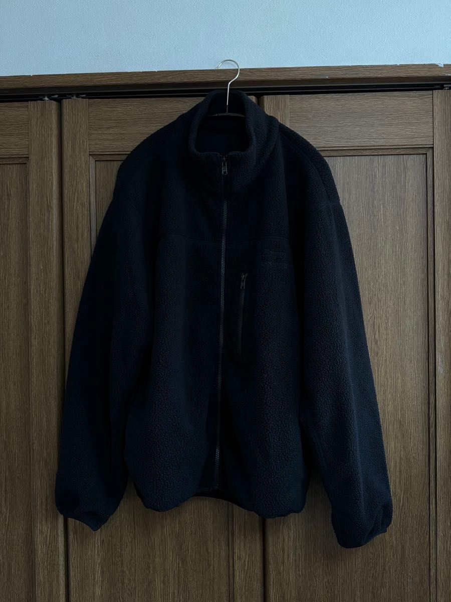 ennoy polartec city fleece jacket Black × Black