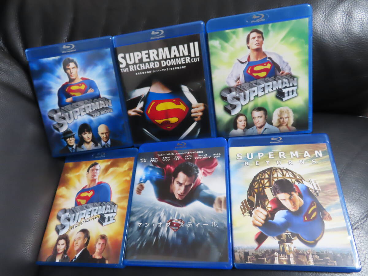 スーパーマン 6本セット Blu-ray 送料無料の画像2