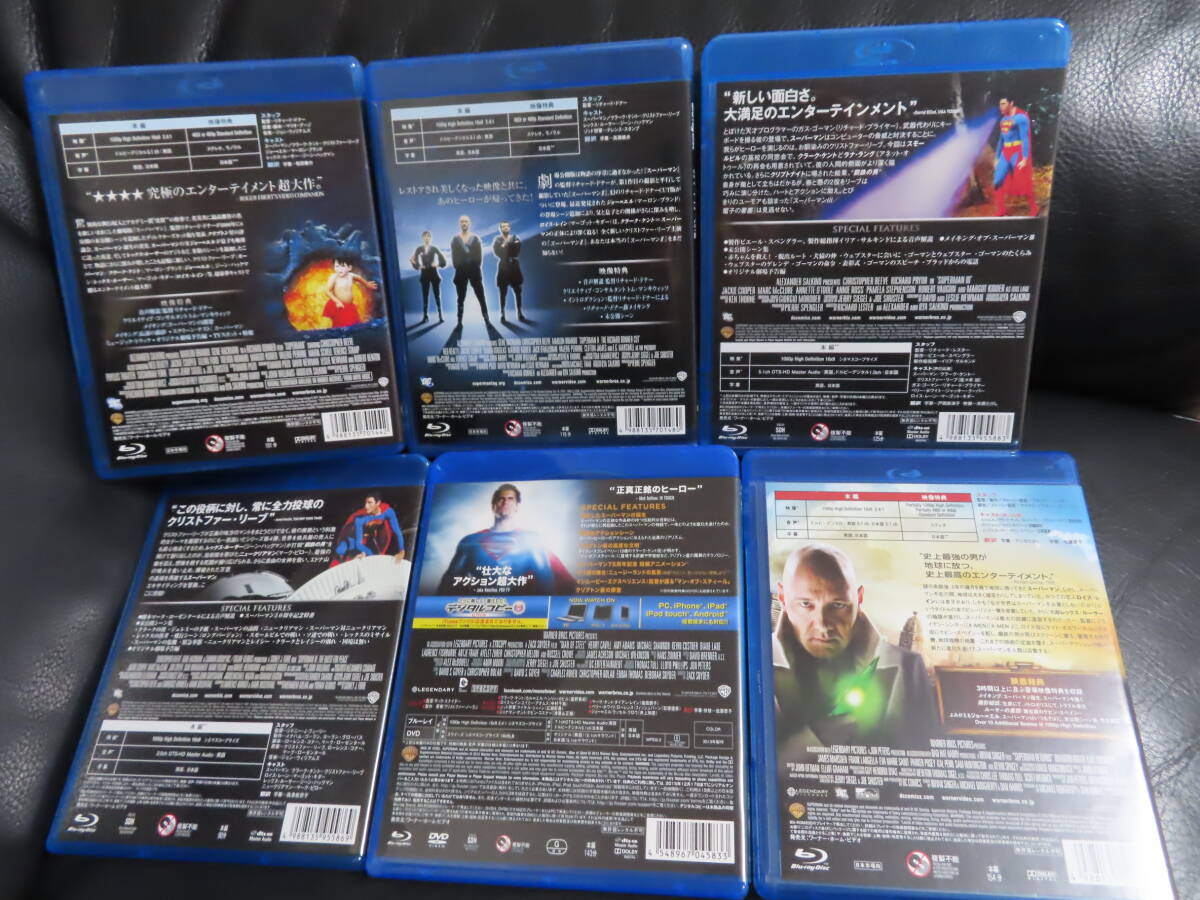 スーパーマン 6本セット Blu-ray 送料無料の画像3
